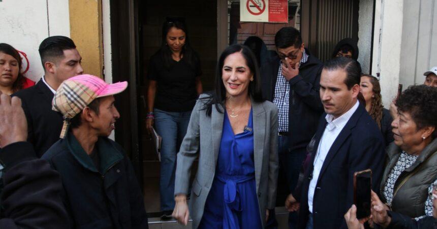 Lía Limón recorre Álvaro Obregón y suena para alcaldía