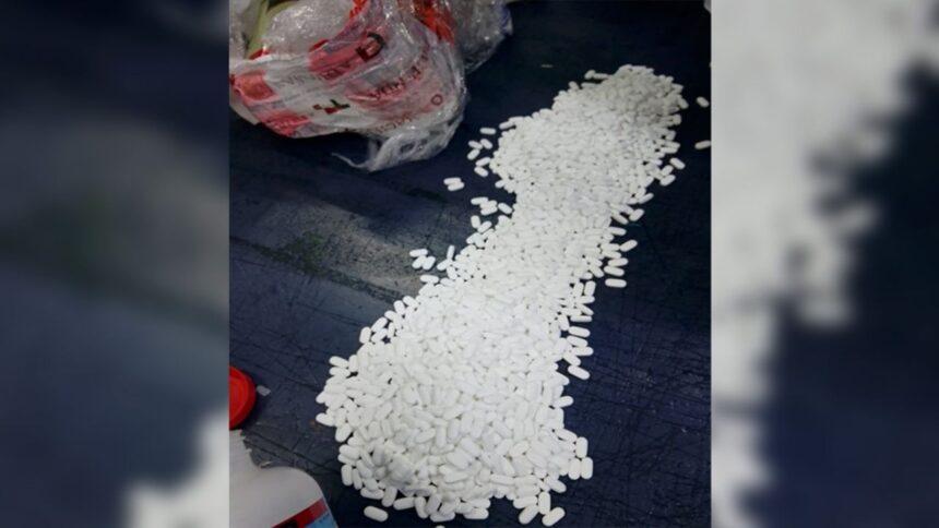 Marina asegura en AICM más de 6,000 pastillas de hidrocodona