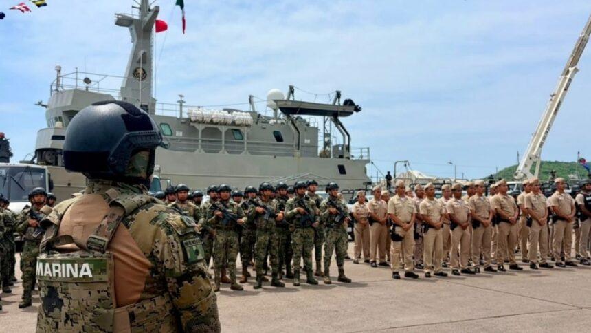 Marina despliega mil 700 elementos para reforzar seguridad en Mazatlán