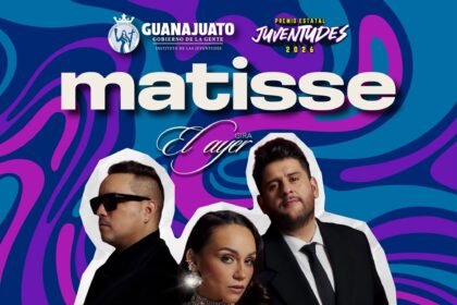 matisse ofrecera concierto gratuito en el premio estatal de las Matisse ofrecerá concierto gratuito en el Premio Estatal de las Juventudes 2026