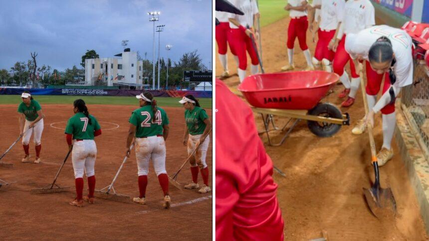 Mexicanas se quedan sin medalla tras cancelar partido de softbol en Centroamericanos