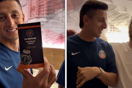 Mexicanos reciben reloj de lujo por participar en el Mundial 2026