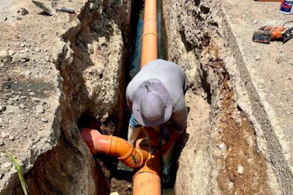 MIAA rehabilita el alcantarillado en El Cóbano
