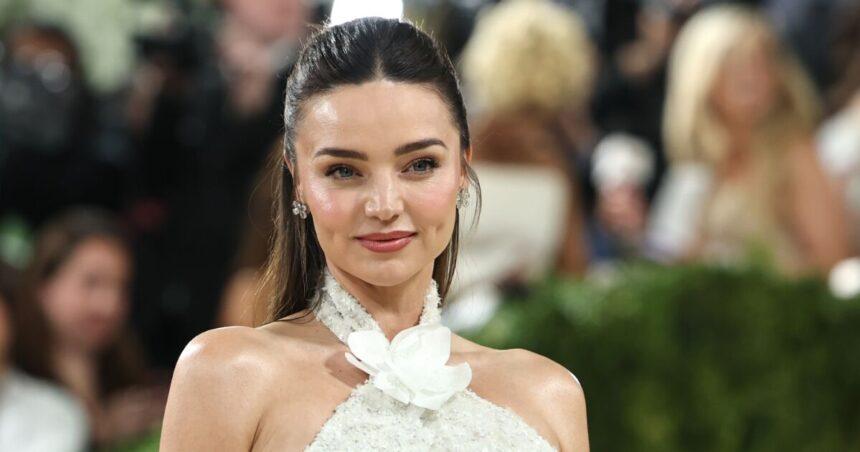 Miranda Kerr sorprende con un desayuno de venado y bisonte saludable