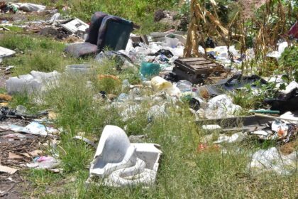 Muebles abandonados generan basura en calles y lotes baldíos de Irapuato