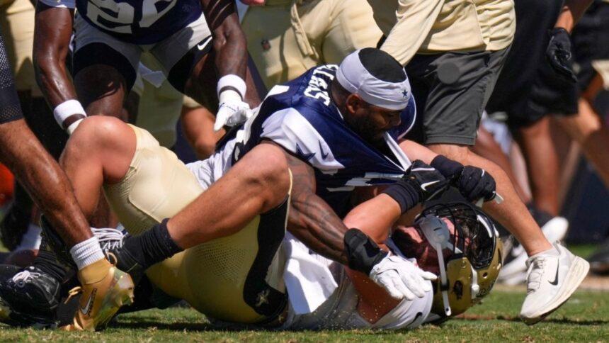 NFL multa a Cowboys y Saints: medio millón por equipo tras pelea