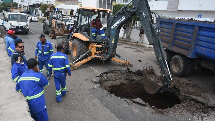 nuevo hundimiento en irapuato alerta sobre riesgo por condiciones del Nuevo hundimiento en Irapuato alerta sobre riesgo por condiciones del suelo