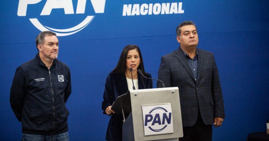 PAN presenta medidas contra despojos; Morena acusa plagio de Brugada