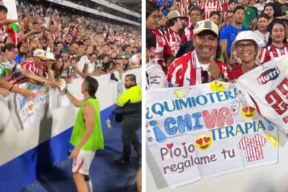 ‘Piojo’ Alvarado regala su playera a aficionada con cáncer: “¡Chivaterapia!”