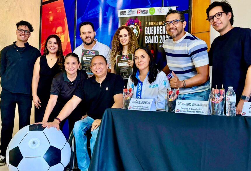 Presentan el II Torneo Nacional de Fútbol Incluyente Guerreros Bajío 2026