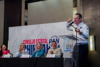 Ratifican a Marco Bonilla al frente del PAN Chihuahua; pide abrir camino