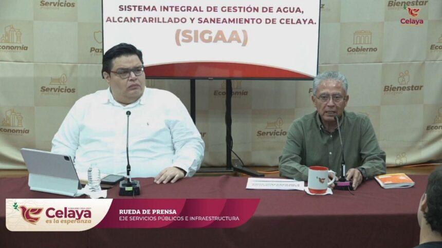 Regularizan agua en Santa María Residencial de Celaya