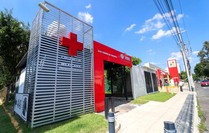 Remodelan base de Cruz Roja con más de 600 mil pesos