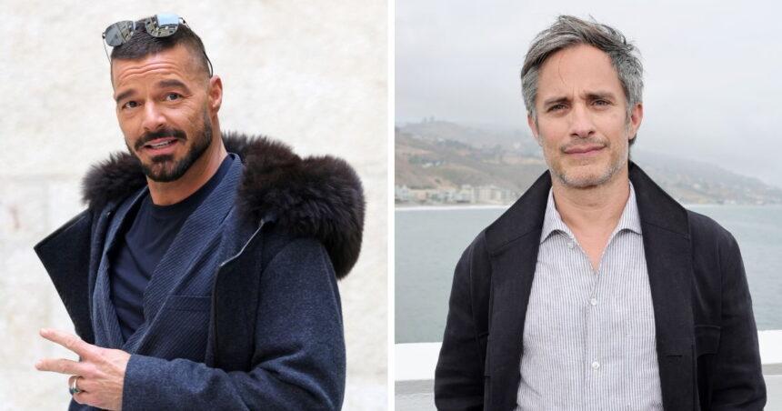 Ricky Martin elogia a Gael García tras trabajar en Hombre al Agua