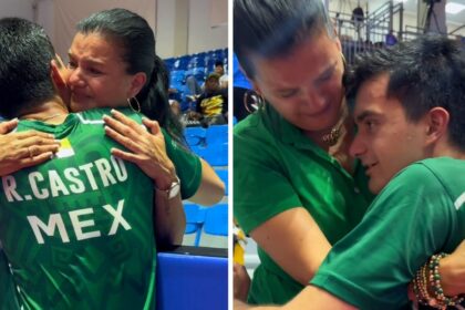 rogelio castro recibe emotivo abrazo de su madre tras ganar Rogelio Castro recibe emotivo abrazo de su madre tras ganar tres títulos