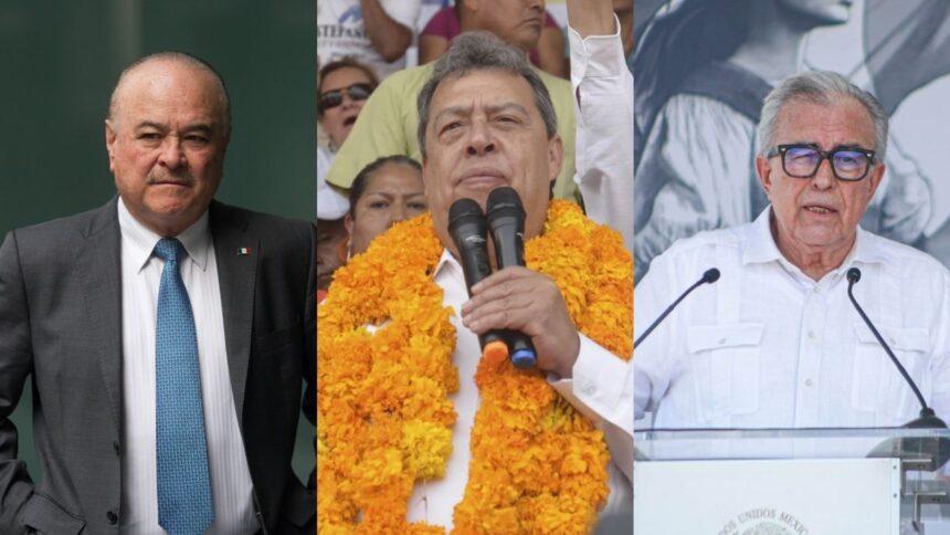 Ruffo y Aguirre, exgobernadores detenidos por la FGR; Rocha Moya permanece libre