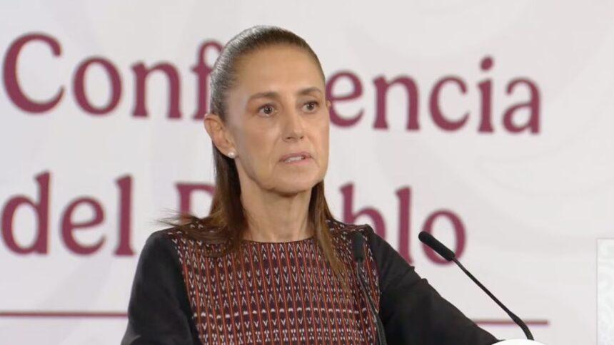 Sheinbaum atribuye a fines políticos retiro de visa al hijo de AMLO