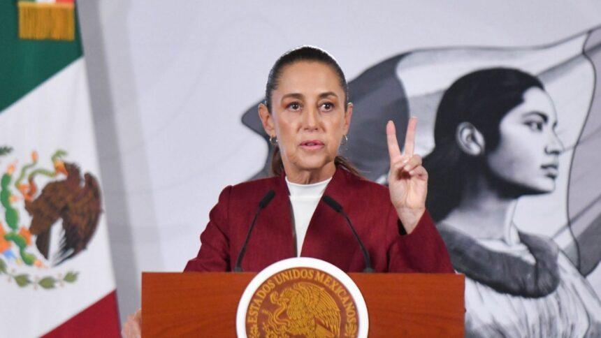 Sheinbaum critica el uso de escuelas militarizadas en bachilleratos de Guanajuato