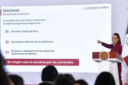 sheinbaum enfrenta criticas por contradicciones en derechos de audiencias Sheinbaum enfrenta críticas por contradicciones en derechos de audiencias