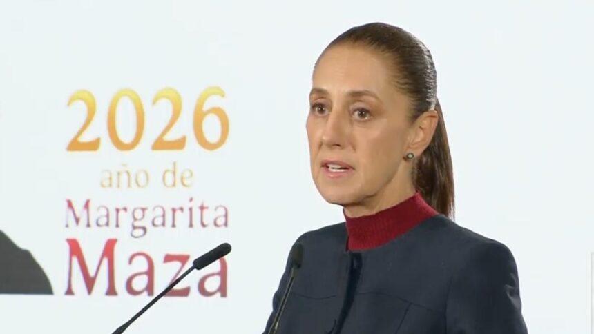 Sheinbaum ve trasfondo político en retiro de visa a hijo de AMLO