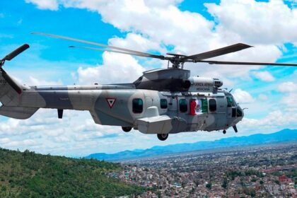 Siete militares resultan heridos tras aterrizaje forzoso de helicóptero en Durango