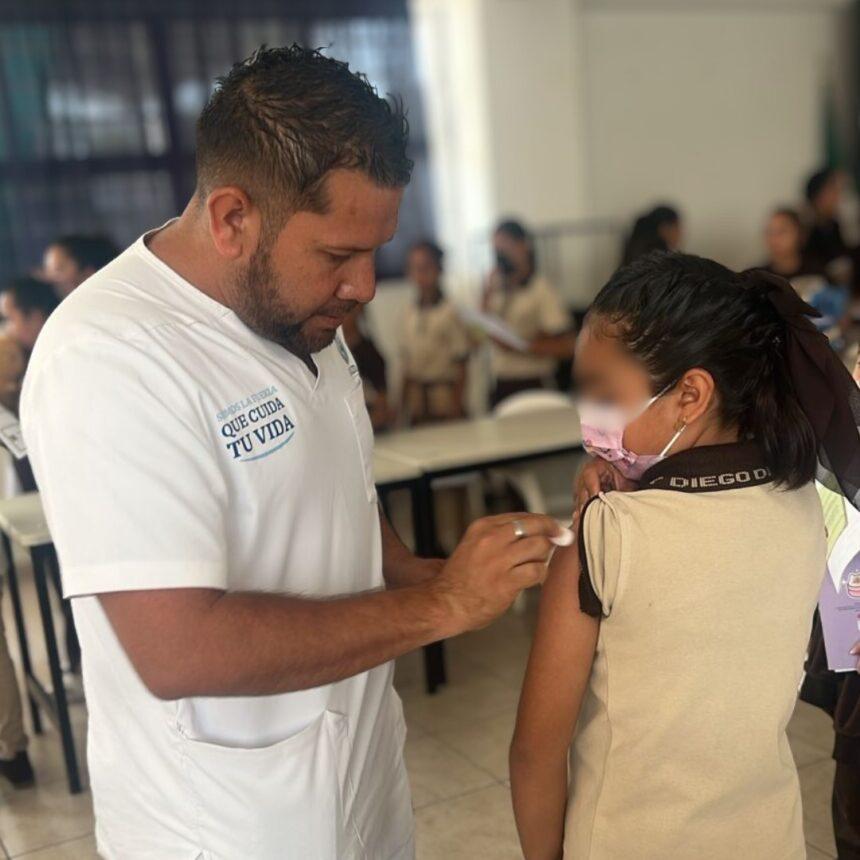 SSG registra más de 102 mil dosis contra el VPH