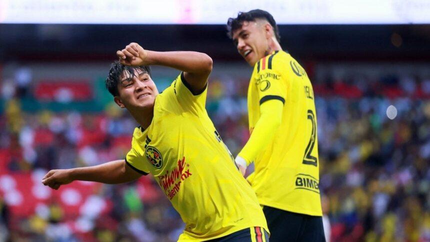 Suplentes del América golean a San Luis, mantienen invicto y toman liderato