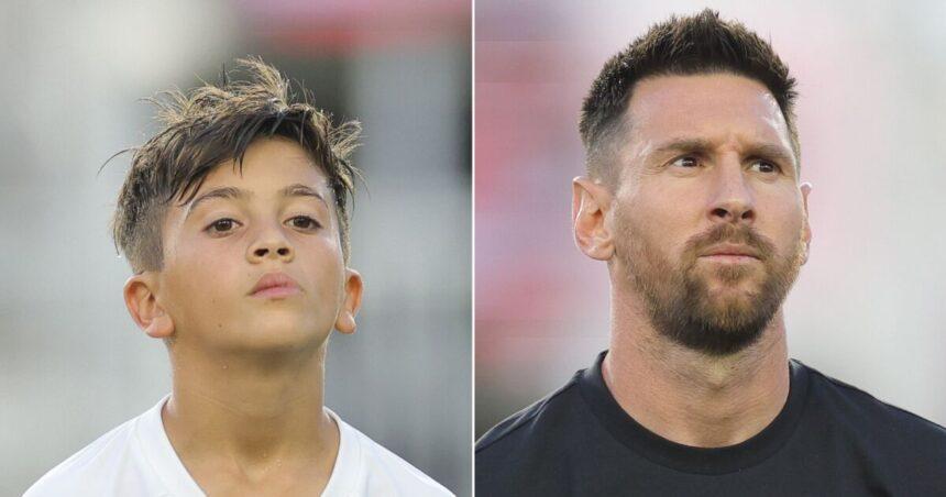 Thiago Messi se une a la Sub-14 del Barcelona tras dejar Inter Miami