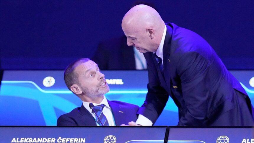 UEFA toma medidas legales contra FIFA por intento fallido de Infantino
