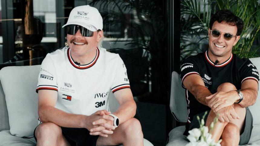 Valtteri Bottas destaca a Checo Pérez en los primeros pasos de Cadillac