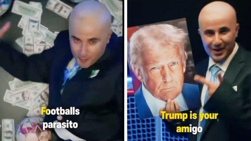 Video musical parodia a Infantino y sus polémicas con 'Despacito'