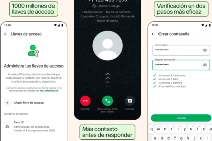 WhatsApp implementa llaves de acceso y funciones antifraude