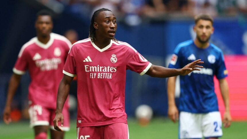 Yan Diomande, fichaje récord del Real Madrid, disputó amistoso ante Pumas en CU