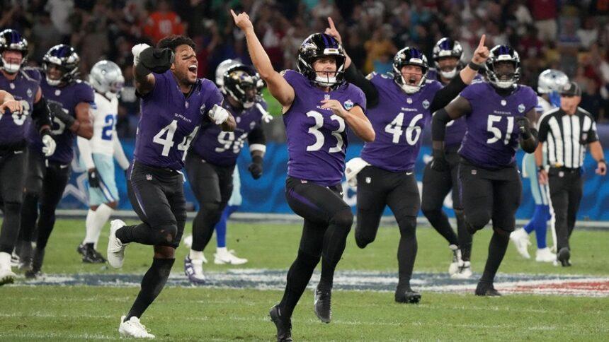Tyler Loop vence a Dallas con gol de campo de 56 yardas