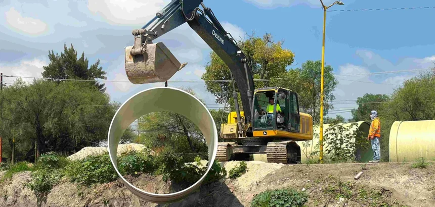 Aguascalientes: Avanza colector pluvial en Blvd. Juan Pablo II