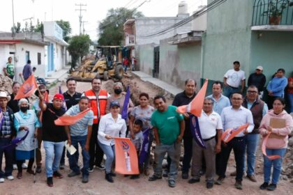 Ajuchitlán arranca urbanización de calles para mejorar movilidad