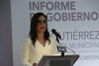 Ale Gutiérrez destaca seguridad, agua y obra pública en informe de León