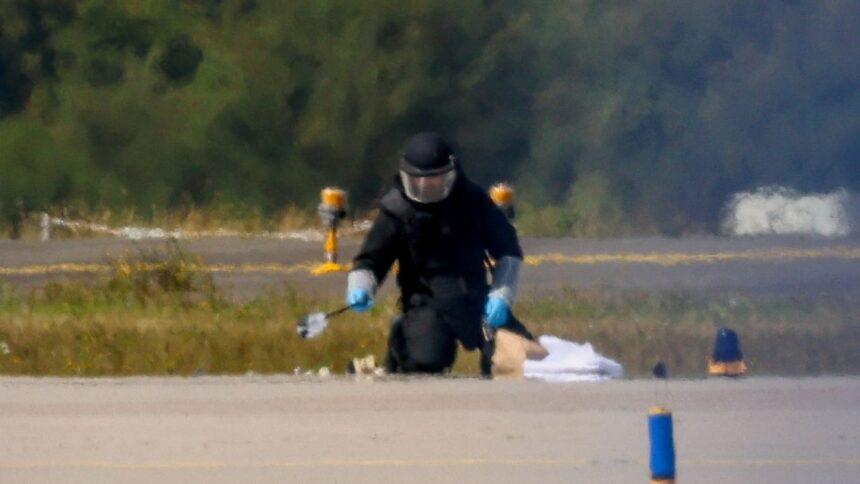 Alemania acusa a Rusia de ubicar dron explosivo junto a avión ucraniano