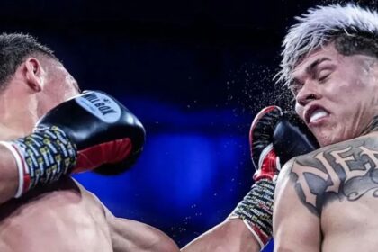 Ángel Talavera noquea a boxeador argentino en su país con dramático golpe