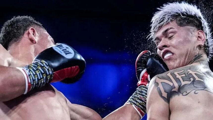 Ángel Talavera noquea a boxeador argentino en su país con dramático golpe
