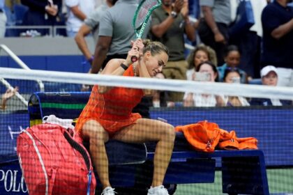 Aryna Sabalenka reprueba en la Final del US Open: destroza su raqueta