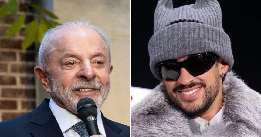 Bad Bunny inspira a Lula a lanzar críticas contra Trump en Brasil