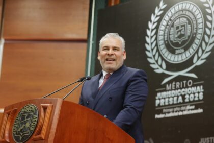 Bedolla anuncia avances en justicia descentralizada para Michoacán