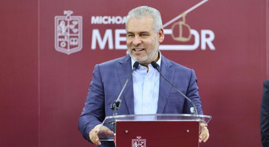 Bedolla resalta coordinación federal tras captura de líder delincuencial
