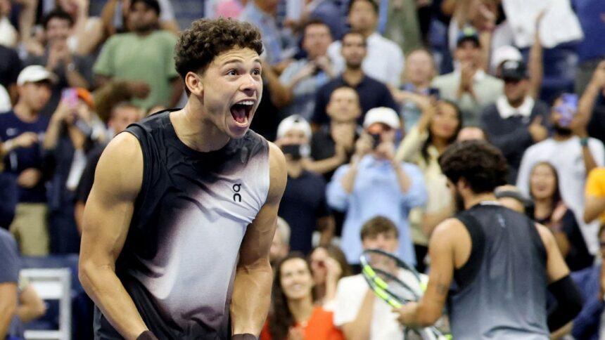 Ben Shelton elimina a Alcaraz en 5 sets y avanza a semifinales del US Open