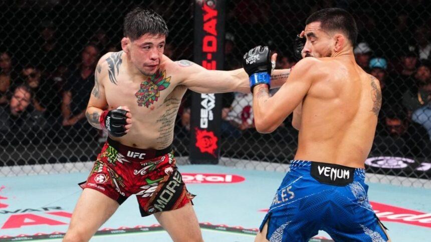 Brandon Moreno y Alexa Grasso ganan en la noche mexicana de Arizona