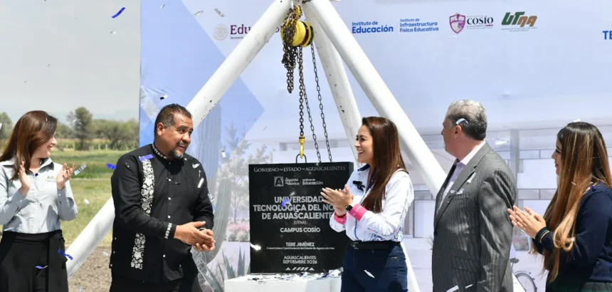 Campus Cosío de la UTNA: Tere Jiménez inicia obra