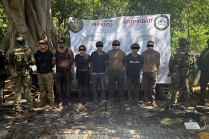 Capturan nueve presuntos miembros del Cártel de Sinaloa tras ataque contra SSPC