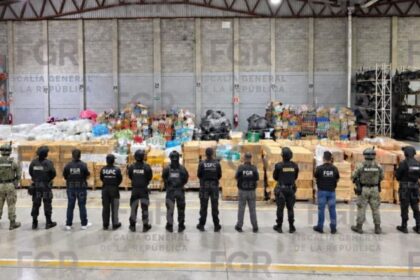 Catean seis inmuebles y decomisan casi 13 toneladas de cigarros ilegales