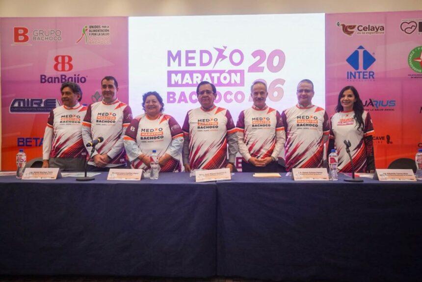 Celaya anuncia el 12° Medio Maratón Bachoco